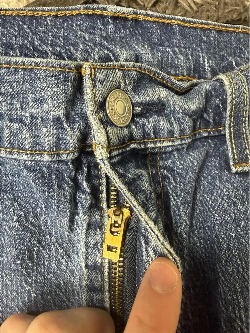 Levi's Men's 541 Athletic Taper Fit Straight Leg Blue Denim Jeans W40 L32